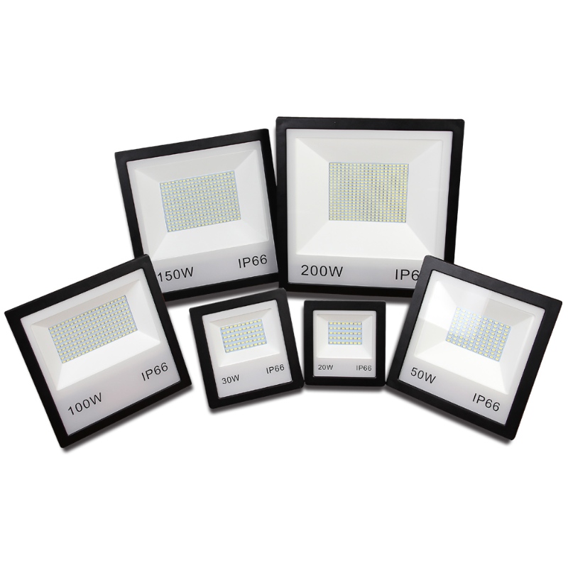 High Lumens IP66 30w 50w 100w 150w 200w φως πλημμύρας LED