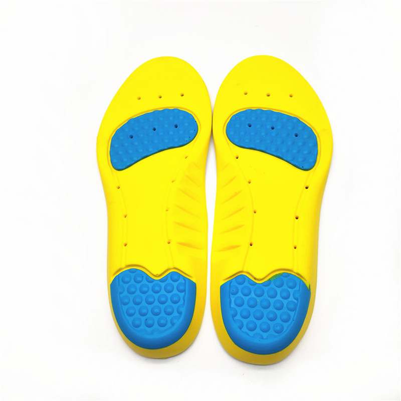 Amazon Best Seller Shock Absorption Comfort Insules pu Foam Sports Shoe Insoles for Feet Relief