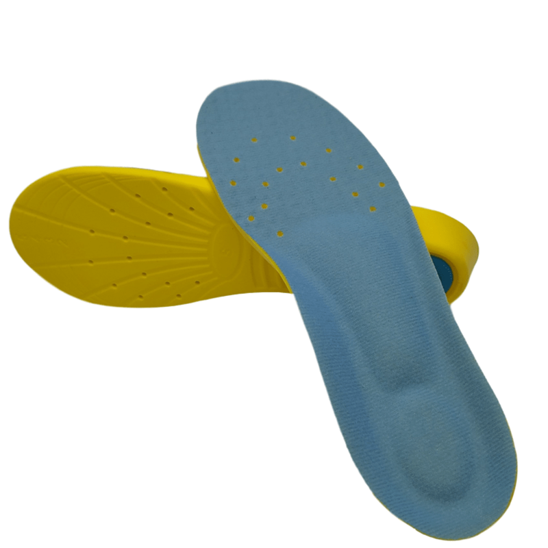 2020 Hot sale Shock Absorption Cushion Deep Heel Orthotic pu foam sport insole