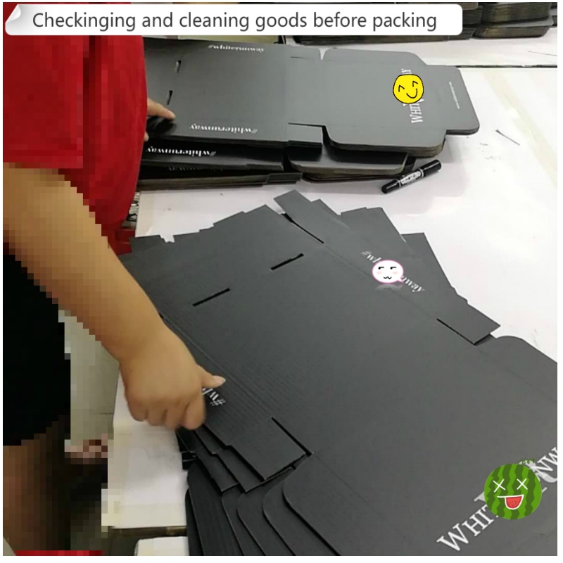 Πλαίσιο συσκευασίας ρούχων κυματοειδές πίνακα για το κουτί δώρων ρούχων