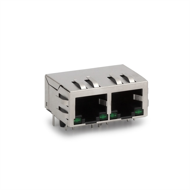 RJ45,1X2(φίλτρο),LED,θήκη ασπίδων