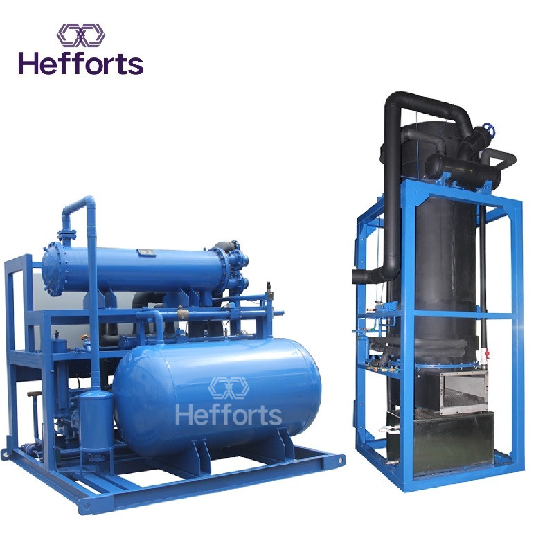 Βιομηχανική μηχανή πάγου σωληνώσεων με διαδραστικό σύστημα ελέγχου H-M