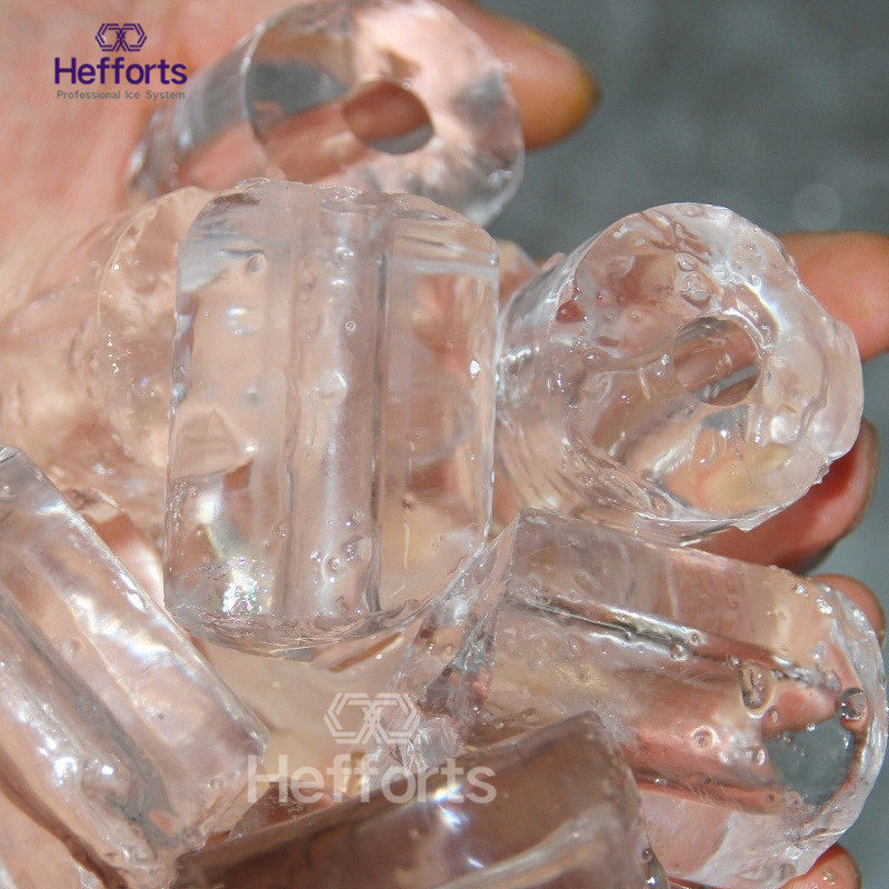 Βιομηχανική μηχανή πάγου σωληνώσεων με διαδραστικό σύστημα ελέγχου H-M