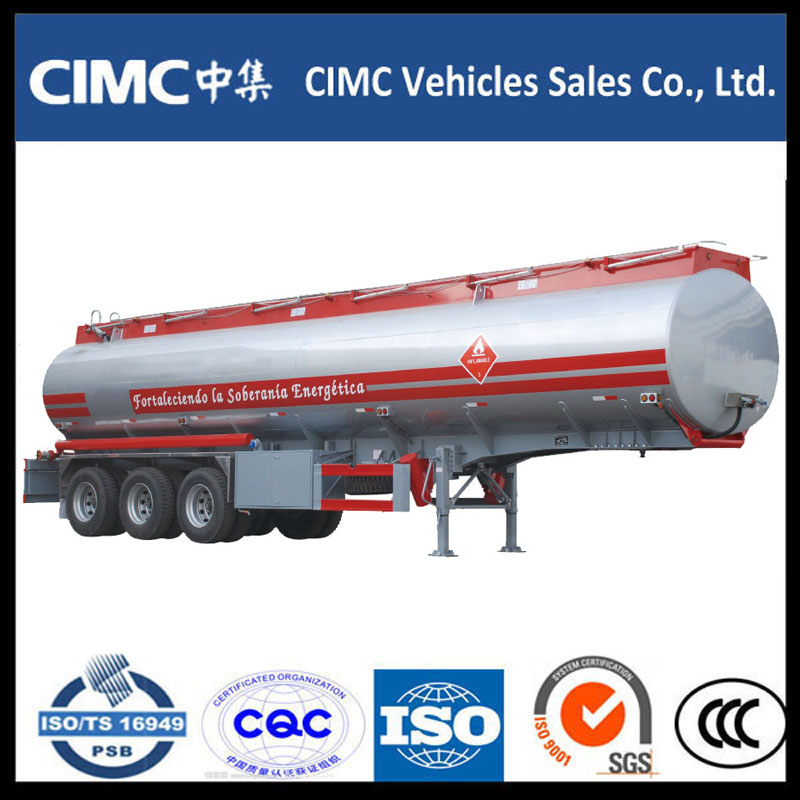 Hot Sale CIMC Fuel Tank Semi Trailer