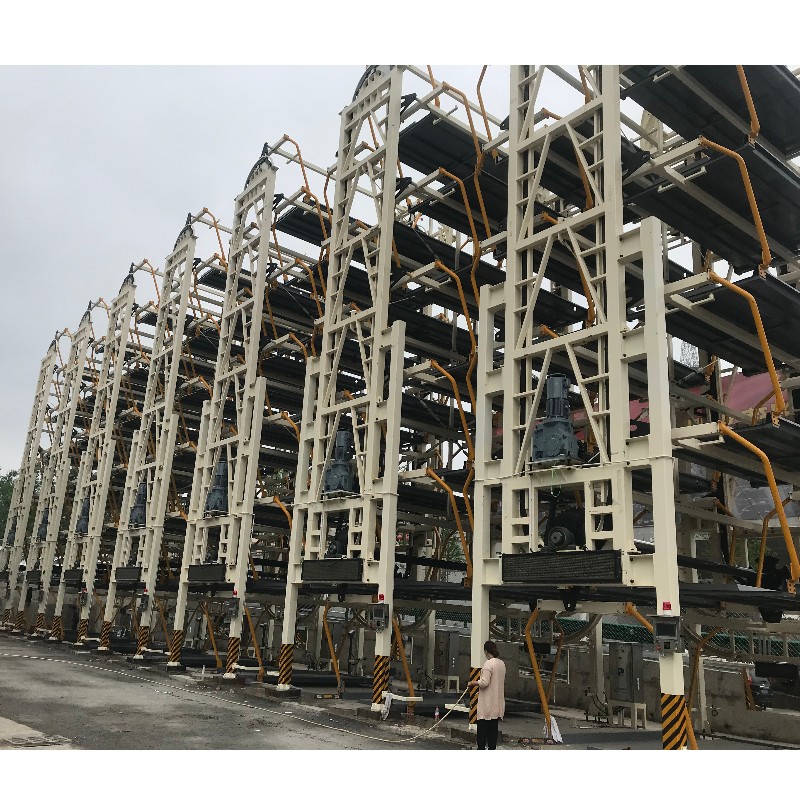 Έξυπνο κατακόρυφο σύστημα στάθμευσης περιστρεφόμενων αυτοκινήτων Κίνα ηλεκτρικός χώρος στάθμευσης Αυτόματη λύση στάθμευσης