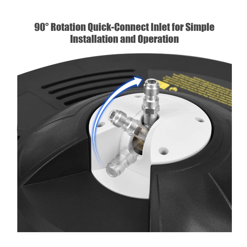 εξάρτημα καθαριστή επιφάνειας πλυντηρίου πίεσης 15 ίντσες