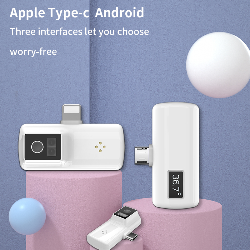 Νέα άφιξη: Φορητό θερμόμετρο έξυπνου τηλεφώνου Πιο βολική μέτρηση με ακρίβεια χωρίς επαφή.