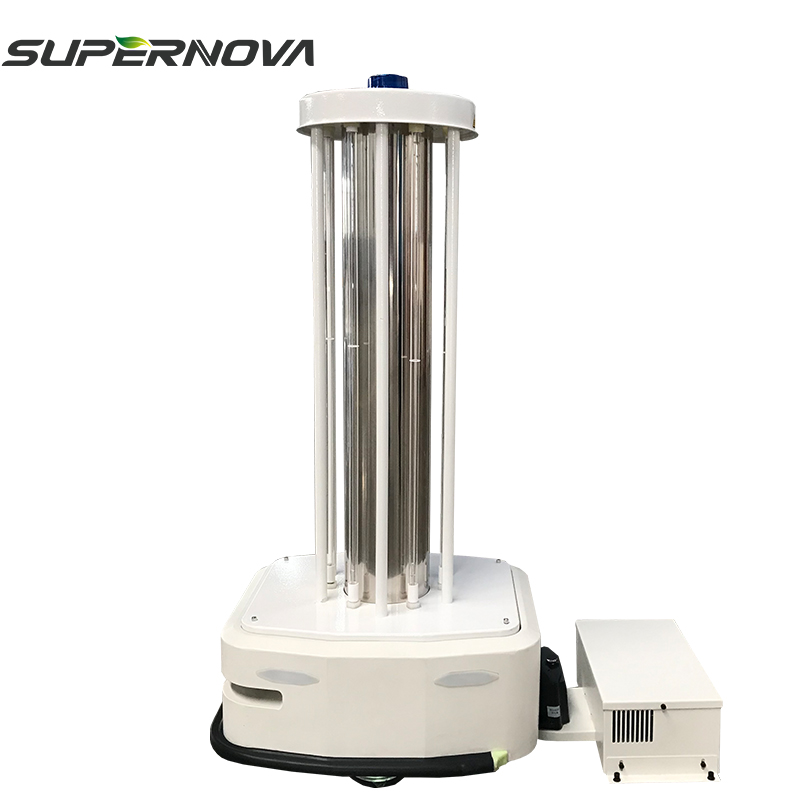 480W Wifi AI Απολυμαντικό Smart Sterilizer Light Απολύμανση UVC Ρομπότ UVC λαμπτήρα