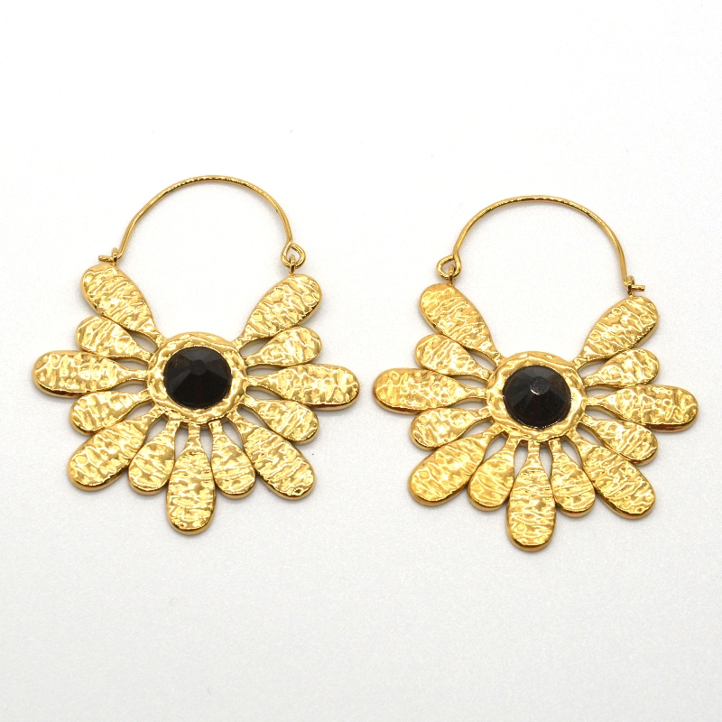 Ανοξείδωτο ατσάλι κοσμήματα μποέμικο στυλ ρετρό νιφάδα χιονιού σκουλαρίκια γυναικεία Κίνα Ruifanbao κοσμήματα επεξεργασίας εργοστά...