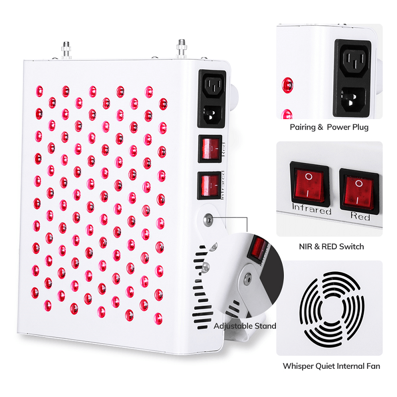 RDS500 Καλύτερη θεραπεία ερυθρού φωτός στο σπίτι για θεραπεία με υπέρυθρη ακτινοβολία προσώπου 850nm FDA ιατρικές συσκευές απευθείας α...