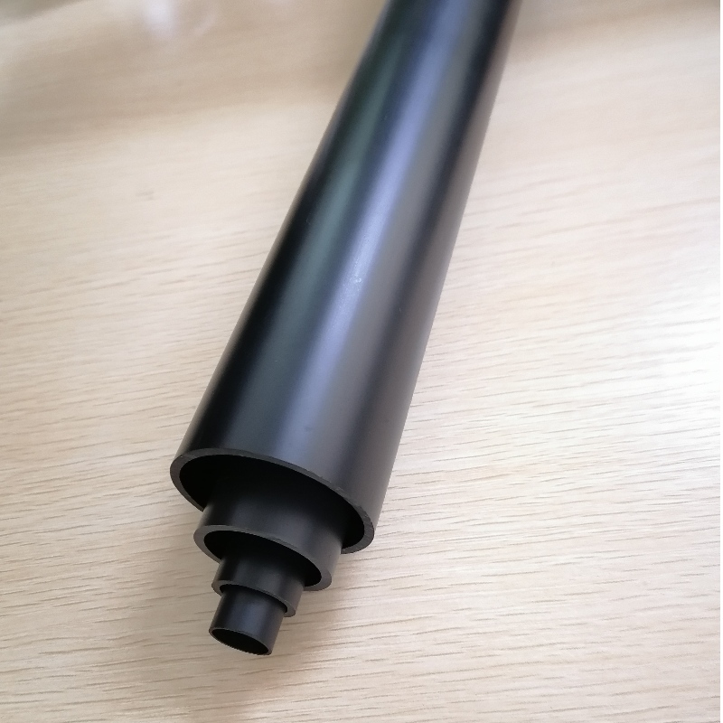Βιομηχανικός σωλήνας μαύρου PVC για πλαστικές σωληνώσεις για χειρολαβές για ακροβάτες
