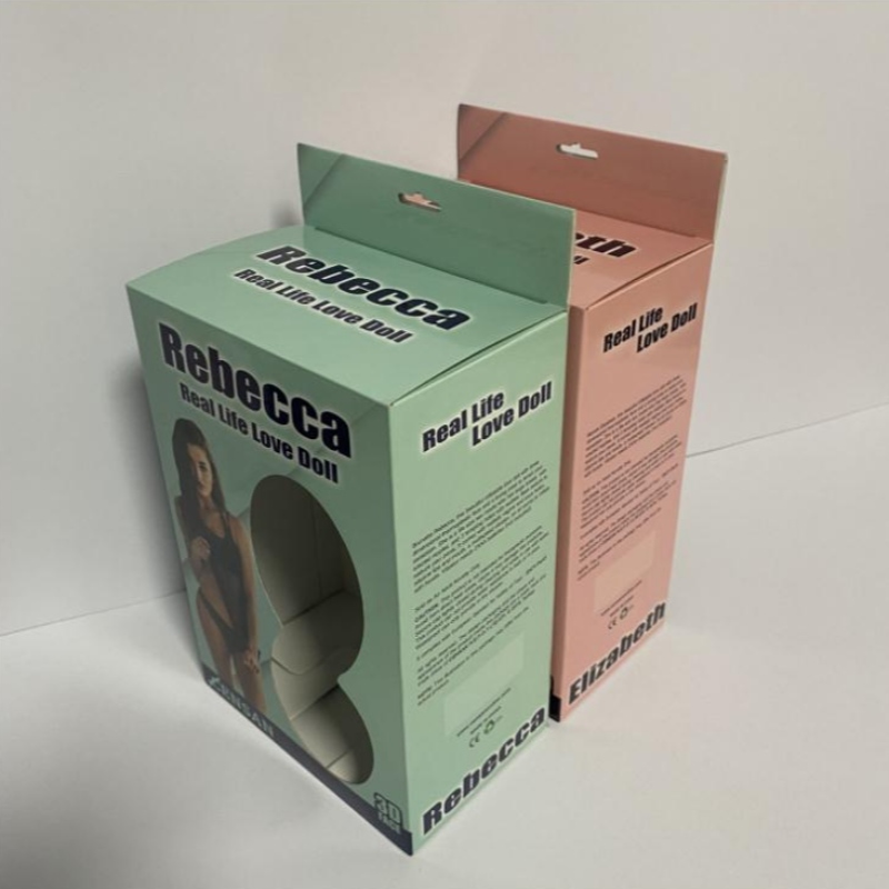 Προσαρμοσμένη συσκευασία για πάχυνση και σκλήρυνση, συσκευασία παραθύρων, κυματοειδές χάρτινο κουτί συσκευασίας, πτυσσόμενο κο...