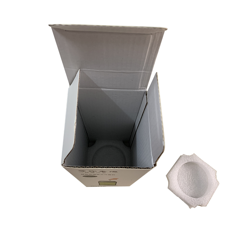 Λευκά ταχυδρομικά κυματοειδή κουτιά συσκευασίας για μαγειρικά σκεύη