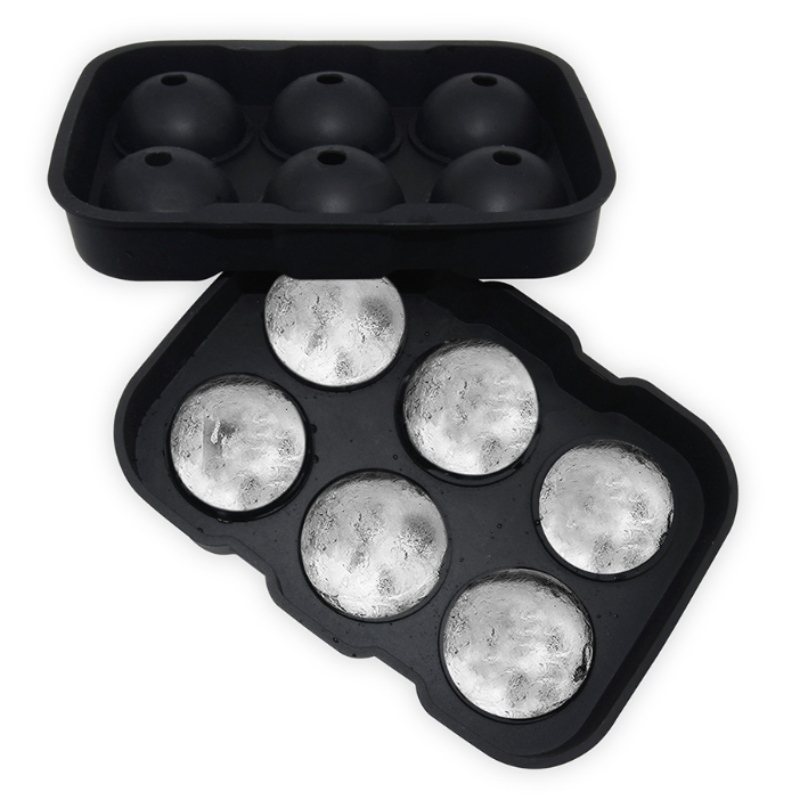 Ειδικό μοντέλο πάγου για 10 χρώματος ουίσκι 6 οπών χόκεϊ επί πάγου στρογγυλό νερό