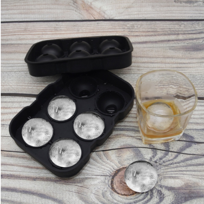 Ειδικό μοντέλο πάγου για 10 χρώματος ουίσκι 6 οπών χόκεϊ επί πάγου στρογγυλό νερό