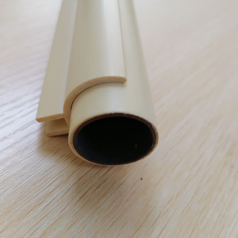 PVC U Channel Curved pvc Profiles κυκλικών σωλήνων διατομής διατομής διατομής διατομής για προστασία