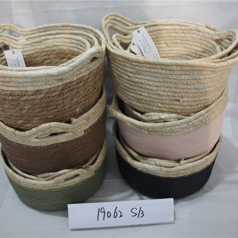 Rattan Oval Υφασμένο καλάθι για δώρα Πικνίκ Άδειο Φρούτα Καλάθια Υφαντά Χειροποίητο Κήπος για Αποθήκευση Λαχανικών