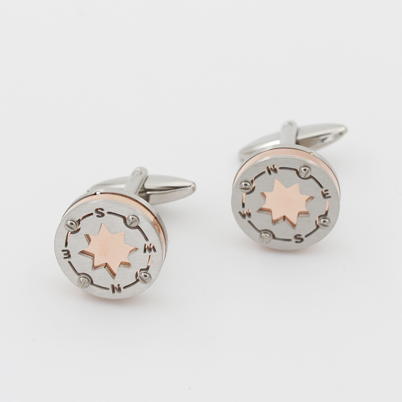 Μανικετόκουμπα ανδρικού ανοξείδωτου χονδρικής από ανοξείδωτο χάλυβα