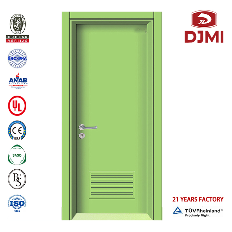 Φτηνές πόρτες χειρουργείου με διπλή επένδυση από μελαμίνη Διπλή πόρτα νοσοκομείου Προσαρμοσμένη πόρτα χειριστή 6 πάνελ Κατασκευ...