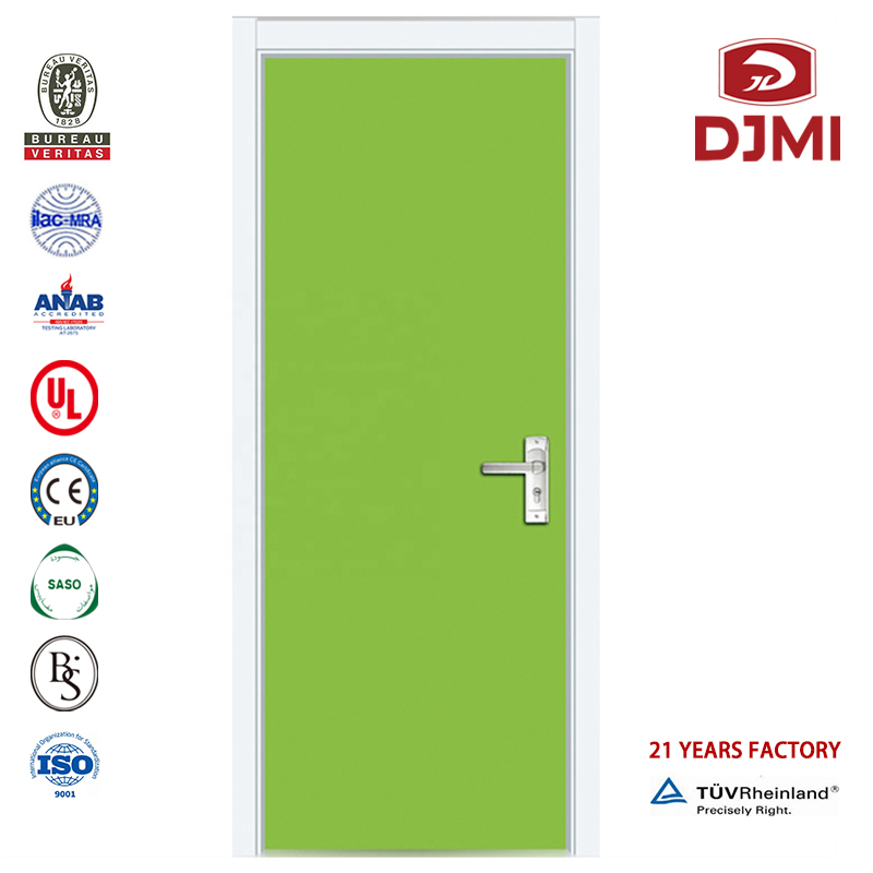 Κινεζικό εργοστάσιο Σύνθετη μπροστινή πόρτα MD Swing Πόρτα Εσωτερικές ξύλινες πόρτες Υψηλής ποιότητας Είσοδος χάλυβα Mdf Εσωτερική ξ...