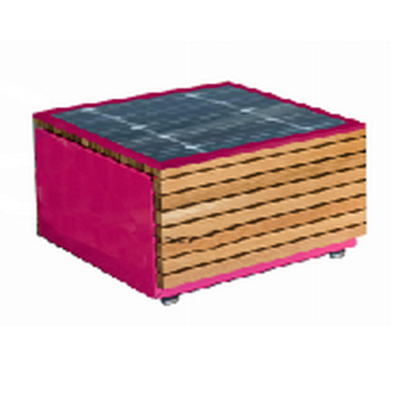 Φτηνές τιμές Σχεδιασμός ποικιλίας WiFi USB Chargring Solar Metal Box