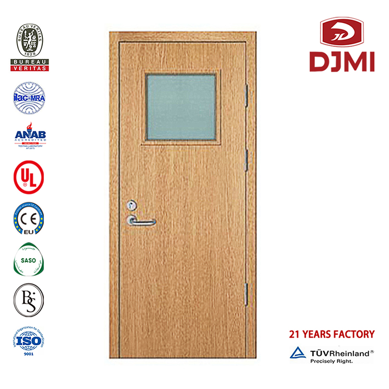 Κινέζικο εργοστάσιο Ξύλο Ξύλο Διπλή Πόρτα 1 ώρα Πόρτες Πυρκαγιάς Υψηλής Ποιότητας Ξύλινη Έξοδος Εσωτερικού Χώρου Πυρκαγιά Ξύλιν...