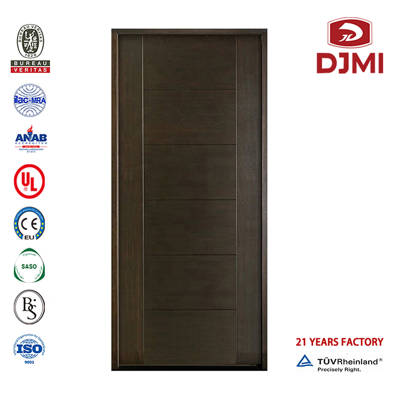 Προσαρμοσμένη Ul 90 λεπτά En1634 Ηχομονωμένη ξύλινη πόρτα με ηχομόνωση για το ξενοδοχείο Νέες ρυθμίσεις Καπλαμά μεμονωμένες πόρτες Π...