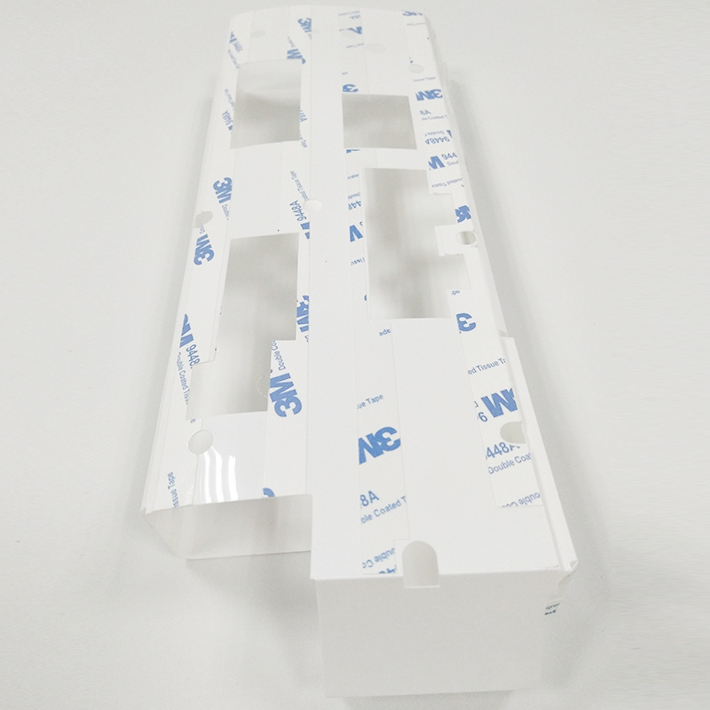 Νέα λευκή μονωτική φλάντζα GE-FR1 μονωτικό φύλλο Φλόγα επιβραδυντικό Φύλλο μονωτικού φύλλου PC μπορεί να κοπεί