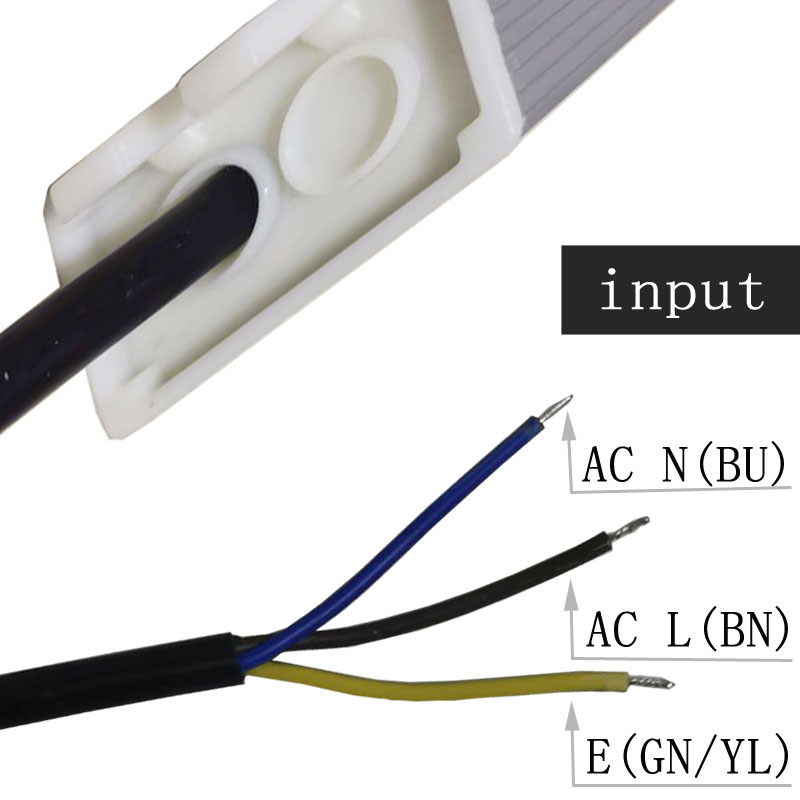 12V 80W υψηλής ποιότητας δομοστοιχείο μετατροπέα ισχύος LED Χαμηλή τάση εξόδου για φως LED