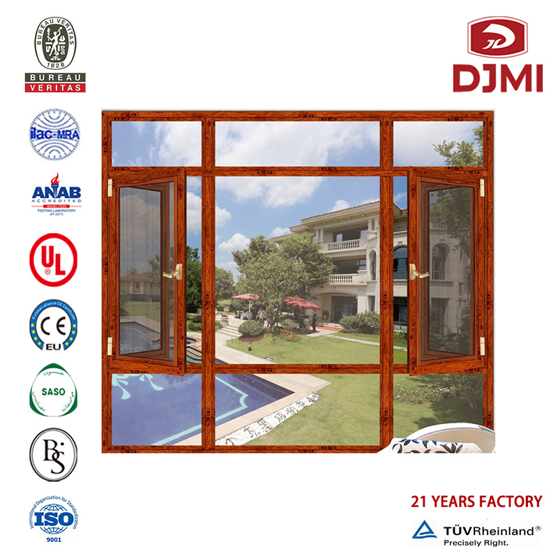 Νέο σχέδιο γαλλικού στιλ τυφλού εσωτερικού διπλού γυαλιού και μόνωσης παραθύρου ήχου