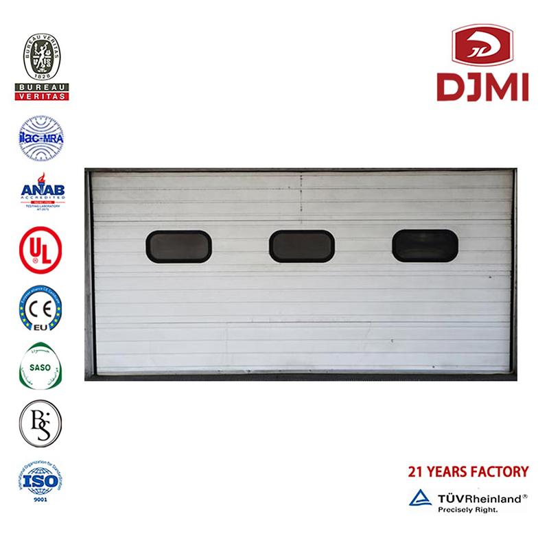 New Design Double Layer Slat Aluminum Roller Metal Building Garage Doors Sectional Door Brand New Factory Price Aluminum Roller Home Door Overhead Garage Hot Sellying Best Aluminum Door Quality Garage Doors