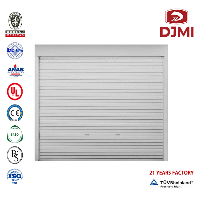 Brand New Industry Doors with Pu 8X7 Garage Door Hot Sellang Good Quality Roller Shutter Thermal Insulation Doors Galss Garage Door Πολυλειτουργική Alumum Roller Shutter Sectional Arage Electrical Garage Door