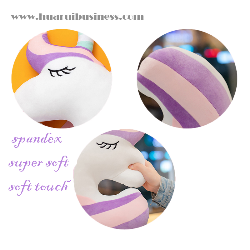 Μαξιλάρι μονόκερου λαιμού, κούκλα, γεμιστή κούκλα, μαξιλάρι