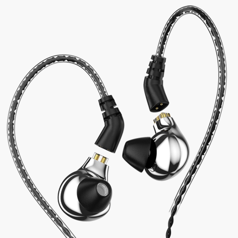 Audifonos In Ear Monitor HiFi Headset ενσύρματο υψηλής ποιότητας για αδιάβροχο και σπορ