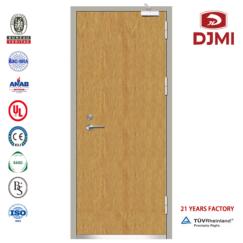 Υψηλής ποιότητας 2 πάνελ Bs A Fire with Internal Safety Glue Blast Proof Steel Door