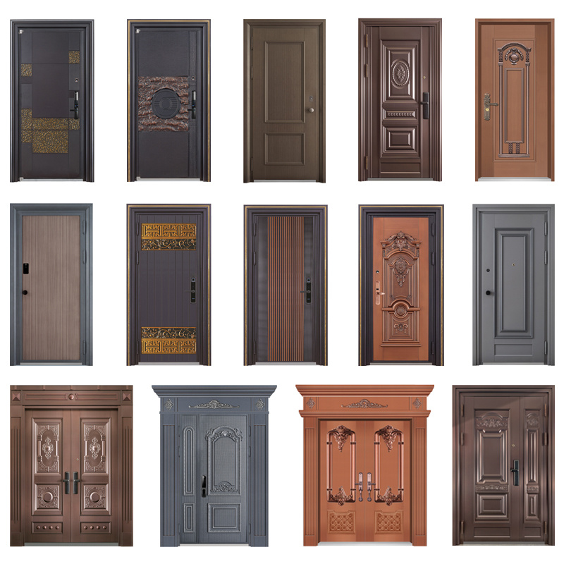 Στην Ινδία Armour Safty Wood high quality Armour Armaty New Door New Settings Wood Designs in Pakistan Security Steel Wood Woods Armoured Door Chinese Factory Solid Designs Decorative Door/Residential Safety Turkish Wood Armored...