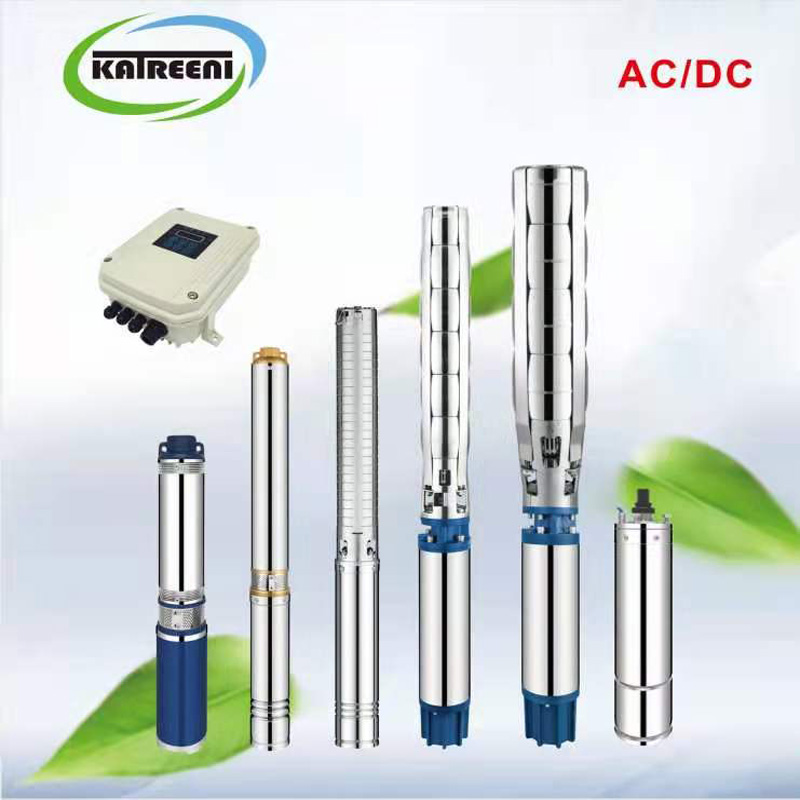 4sc Μόνιμος μαγνήτης Ηλιακός DC υποβρύχιος βαθύς ανοξείδωτο χάλυβα αντλία γεώτρησης
