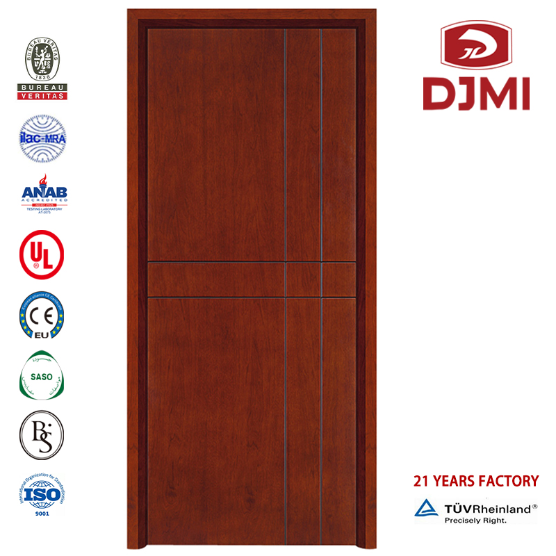 Ul Composite Wood Door Cheap Interior Solid Wooden Doorsapartment Fire Doors προσαρμοσμένες στο Veneer Single Fire Door Oak Solid Wood Interior Doors Νέες ρυθμίσεις 3X3 Frames China Producer Fire Wood Door
