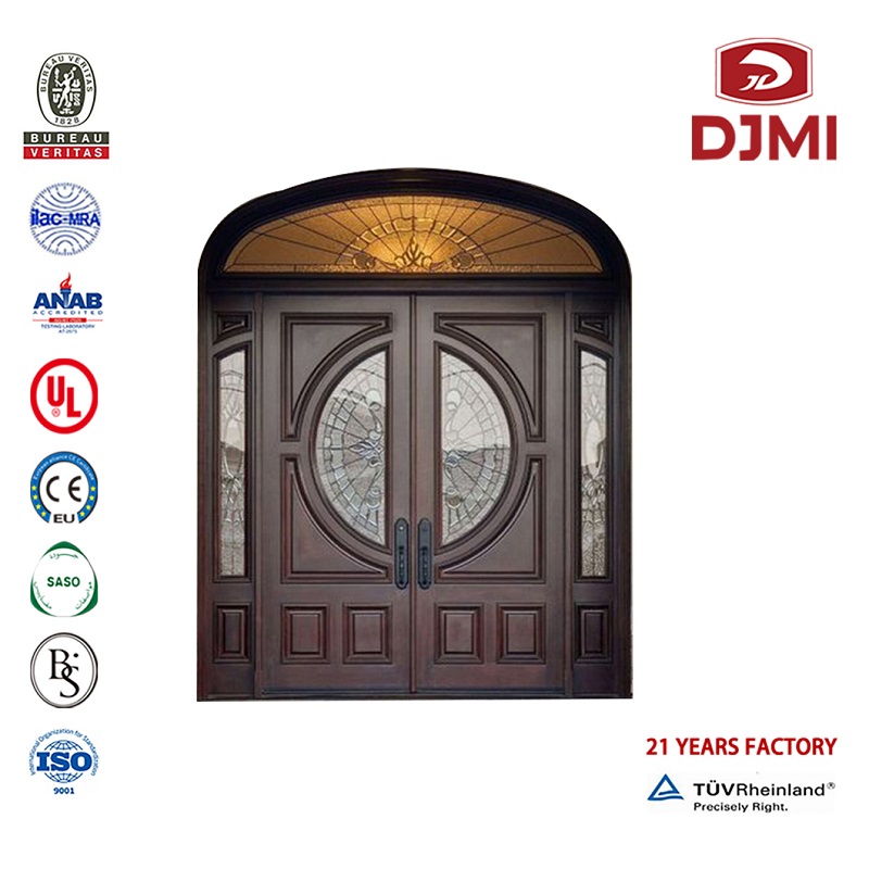 Προσαρμοσμένες σκληρές πόρτες ξύλινες πόρτες Barn Wood New Settings Υψηλής ποιότητος Κύριες σκληρές εσωτερικές πόρτες Wooden Door Chinese Factory Glass W...