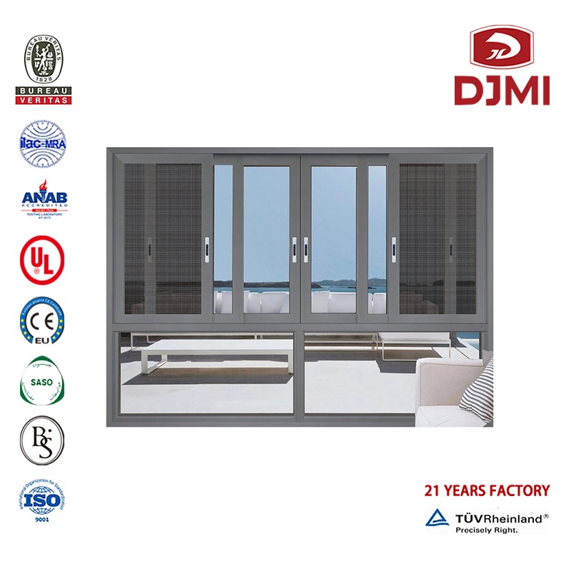Χρώμα Windows Sliding Aluminium Glass Doors New Design German Hardware Windows Double Glass And Doors Brand New Aluminum Window Mess Sliding Door With Mosquito Screen Windows Doors