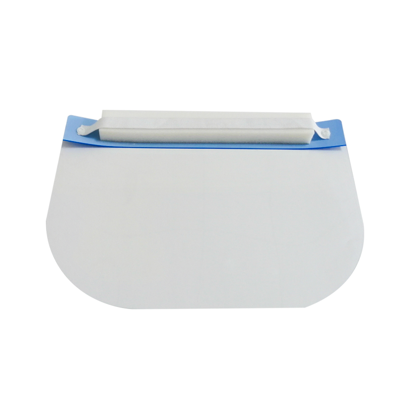 Reusable ANSI Z87.1 Clear Shield Faceshild With Foam