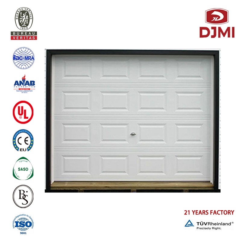 Προσαρμογή του Clear Pvc Garage Door Κατασκευαστής Πολυλειτουργικών υαλοπινάκων Pc Aluminum Material with Glass Overhead Garage Door Professional Transfer Panel Electric Garage Door