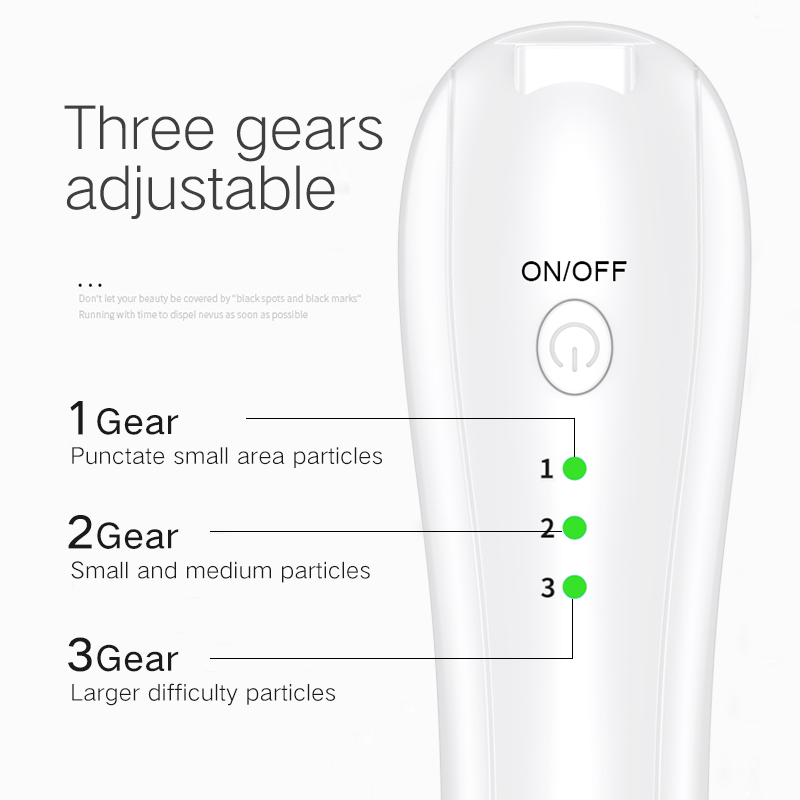 Ζεστό πώλησης mole κονδυλωμάτων freckle τατουάζ αφαίρεση τεχνητό καθαρισμό ομορφιά φροντίδα μηχανή ετικέτα frecklenevus acne dot sweep spot αφαιρεί...