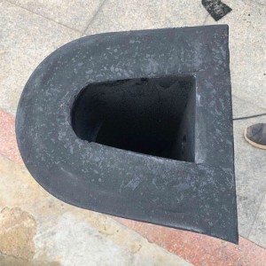 Ημιπρόμετρος Ελαφρός προφυλακτήρας από καουτσούκ από μαρίνα ορθογώνιος προφυλακτήρας