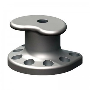 Cast Iron Steel Single/διπλό Bitt Bolard Iron Mooring Bollard Dolphin Ship Yard