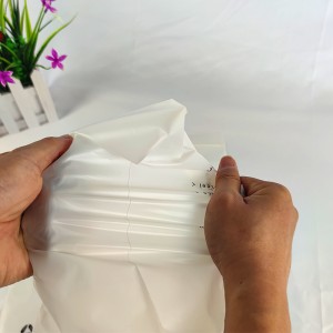 Προσαρμοσμένη βιοαποικοδομήσιμη λιπασματοποιημένη μικρή σακούλα φερμουάρ