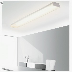 Επτά ίντσες Rhombus,4FT LED Τrappy 40W Wrap Light, 4000K Neutral White, 4 Foot LED Shop Lights for Garage