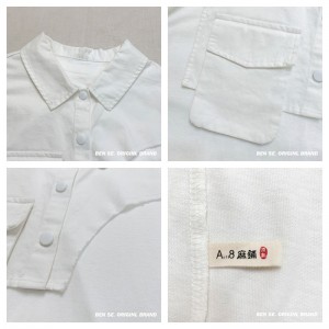 Σχέδια εύκαμπτης κατασκευής Minimalist Round Collar Stized μανίκι style Casual Solid color βαμβακερό και λινό υπερμεγέθη προσαρμοσμένα 19521 T-shirts