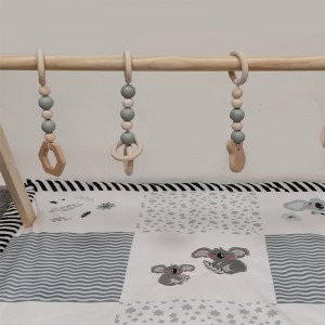 Πλαίσιο ξύλινο χαλάκι- Κόλα