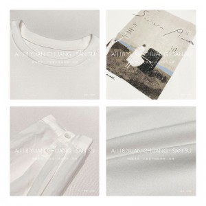 Σχέδια εύκαμπτης κατασκευής Minimalist Round Collar Στυλ Stized μανίκι style Casual Solid color βαμβακερά και λινικά υπερμεγέθη προσαρμοσμένα 12709 Swatshirts